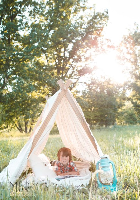 child's tent, photography